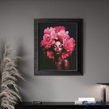Carica l&#39;immagine nel visualizzatore di Gallery, Diamond Painting - Corona di Peonie