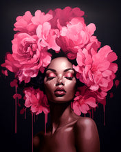 Carica l&#39;immagine nel visualizzatore di Gallery, Diamond Painting - Corona di Peonie