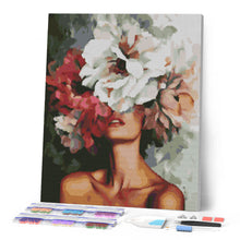 Carica l'immagine nel visualizzatore di Gallery, Diamond Painting - Bellezza Dietro i Fiori