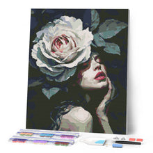 Carica l'immagine nel visualizzatore di Gallery, Diamond Painting - Signora della Rosa