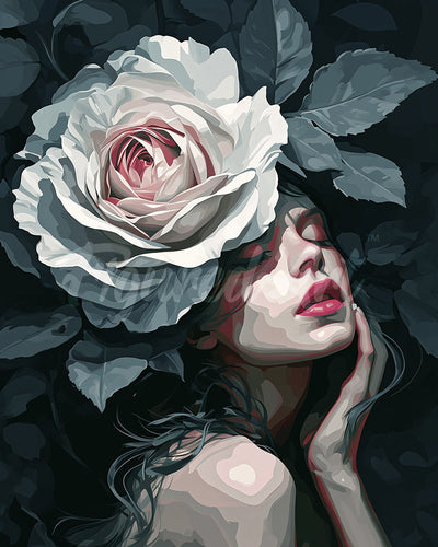 Diamond Painting - Signora della Rosa
