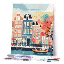 Carica l'immagine nel visualizzatore di Gallery, Diamond Painting - Amsterdam in Primavera