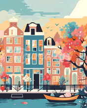 Carica l&#39;immagine nel visualizzatore di Gallery, Diamond Painting - Amsterdam in Primavera