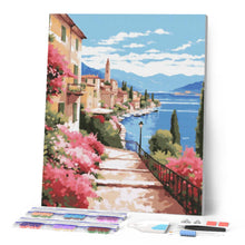 Carica l'immagine nel visualizzatore di Gallery, Poster di Viaggio sul Lago di Como in Primavera
