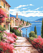 Carica l'immagine nel visualizzatore di Gallery, Poster di Viaggio sul Lago di Como in Primavera