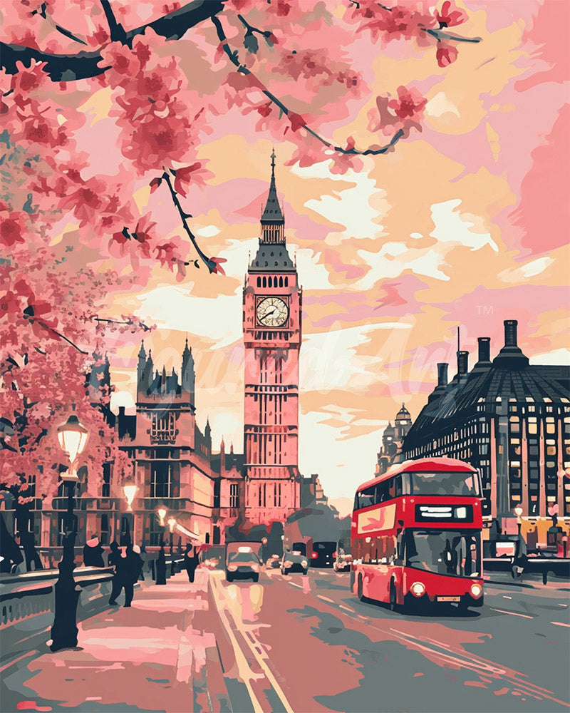 Diamond Painting - Londra in Primavera