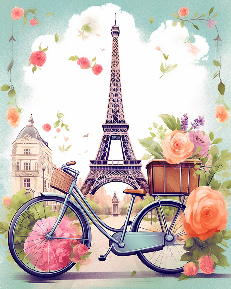 Diamond Painting - Parigi in Primavera