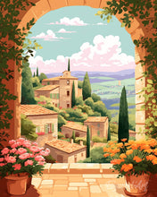Carica l'immagine nel visualizzatore di Gallery, Diamond Painting - Toscana in Fiore