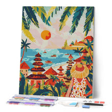 Carica l'immagine nel visualizzatore di Gallery, Diamond Painting - Tramonto a Bali