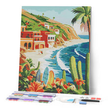 Carica l'immagine nel visualizzatore di Gallery, Diamond Painting - Surf sulla costa