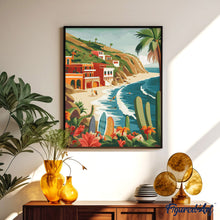 Carica l&#39;immagine nel visualizzatore di Gallery, Diamond Painting - Surf sulla costa