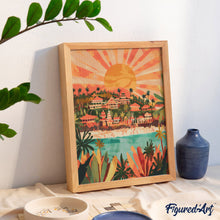 Carica l'immagine nel visualizzatore di Gallery, Diamond Painting - Alba a Bali