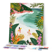 Carica l'immagine nel visualizzatore di Gallery, Diamond Painting - Baia tropicale