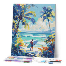 Carica l'immagine nel visualizzatore di Gallery, Diamond Painting - Giornata soleggiata in spiaggia