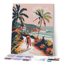 Carica l'immagine nel visualizzatore di Gallery, Diamond Painting - Passeggiata costiera