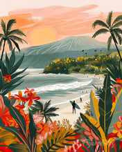 Carica l'immagine nel visualizzatore di Gallery, Diamond Painting - Spiaggia tropicale