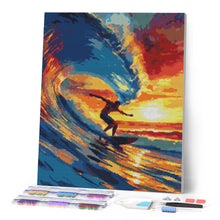 Carica l'immagine nel visualizzatore di Gallery, Diamond Painting - Surf sulle grandi onde