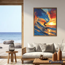 Carica l'immagine nel visualizzatore di Gallery, Diamond Painting - Surf sulle grandi onde