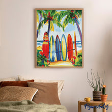 Carica l'immagine nel visualizzatore di Gallery, Diamond Painting - Tavole da surf colorate