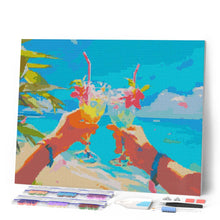 Carica l'immagine nel visualizzatore di Gallery, Diamond Painting - Aperitivo in spiaggia
