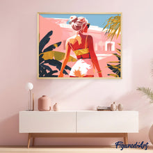 Carica l&#39;immagine nel visualizzatore di Gallery, Diamond Painting - Passeggiata estiva