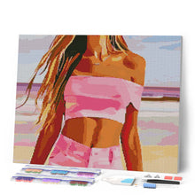 Carica l'immagine nel visualizzatore di Gallery, Diamond Painting - Mare, sabbia e stile