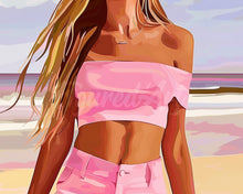 Carica l&#39;immagine nel visualizzatore di Gallery, Diamond Painting - Mare, sabbia e stile