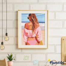 Carica l&#39;immagine nel visualizzatore di Gallery, Diamond Painting - In spiaggia con stile