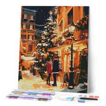 Carica l'immagine nel visualizzatore di Gallery, Diamond Painting - Appuntamento romantico a Natale