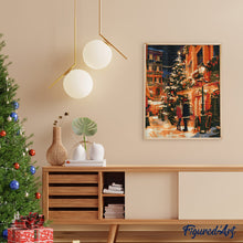 Carica l&#39;immagine nel visualizzatore di Gallery, Diamond Painting - Appuntamento romantico a Natale