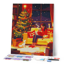Carica l'immagine nel visualizzatore di Gallery, Diamond Painting - Tranquilla serata invernale