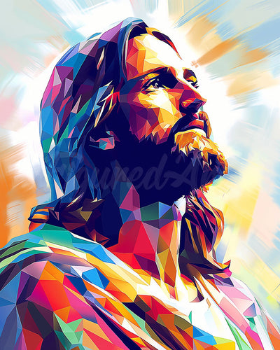 Diamond Painting - Gloria radiante di Gesù