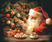 Carica l'immagine nel visualizzatore di Gallery, Diamond Painting - La serata allegra di Babbo Natale