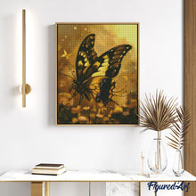 Carica l'immagine nel visualizzatore di Gallery, Diamond Painting - Farfalla Macaone