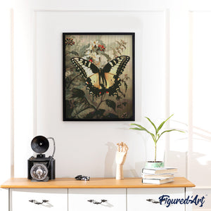 Diamond Painting - Macaone tra i Fiori