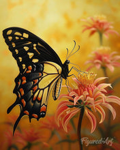 Carica l'immagine nel visualizzatore di Gallery, Diamond Painting - Macaone e Fiori Arancioni