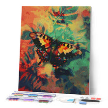 Carica l'immagine nel visualizzatore di Gallery, Diamond Painting - Farfalla Podalirio a Colori