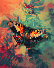 Carica l&#39;immagine nel visualizzatore di Gallery, Diamond Painting - Farfalla Podalirio a Colori