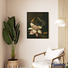 Carica l'immagine nel visualizzatore di Gallery, Diamond Painting - Farfalla Egeria sul Fiore