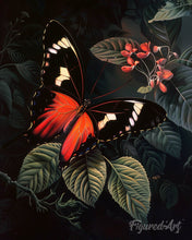 Carica l'immagine nel visualizzatore di Gallery, Diamond Painting - Vanessa atalanta tra le foglie