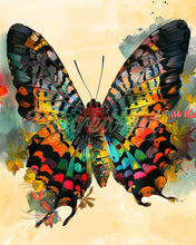 Carica l'immagine nel visualizzatore di Gallery, Diamond Painting - Farfalla Multicolore