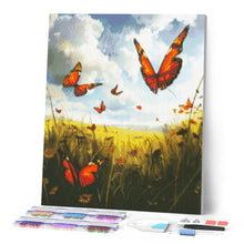 Carica l'immagine nel visualizzatore di Gallery, Diamond Painting - Piccole Farfalle Svolazzanti