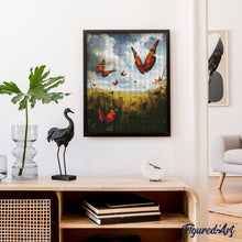 Carica l'immagine nel visualizzatore di Gallery, Diamond Painting - Piccole Farfalle Svolazzanti