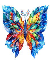 Carica l&#39;immagine nel visualizzatore di Gallery, Diamond Painting - Farfalla Artistica