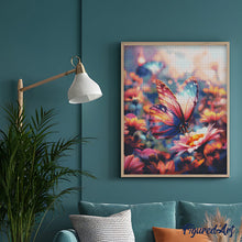 Carica l'immagine nel visualizzatore di Gallery, Diamond Painting - Farfalla in Cerca di Nettare