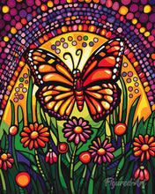 Carica l'immagine nel visualizzatore di Gallery, Diamond Painting - Farfalla Mosaico