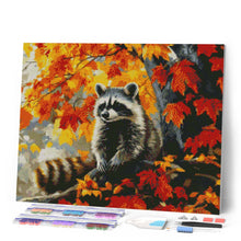 Carica l'immagine nel visualizzatore di Gallery, Diamond Painting - Procione autunnale