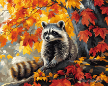Carica l'immagine nel visualizzatore di Gallery, Diamond Painting - Procione autunnale