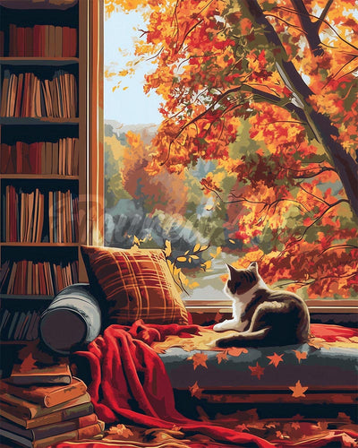 Diamond Painting - Osservando l'autunno