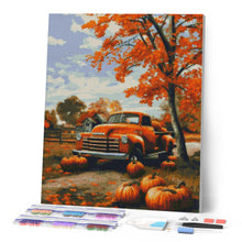 Carica l'immagine nel visualizzatore di Gallery, Diamond Painting - Auto vintage in autunno